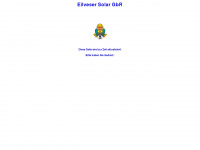 eilveser-solar.de Webseite Vorschau