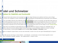 wedel-schmelzer.de Webseite Vorschau