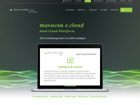 mavacon.eu Webseite Vorschau