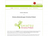 shiatsu-proebstl.de Webseite Vorschau