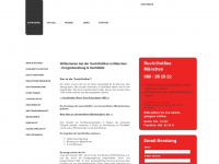 suchthotline.info Webseite Vorschau