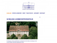 schloss-lehrensteinsfeld.de Webseite Vorschau