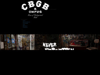 cbgb.com Webseite Vorschau