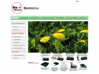 biometrixx.de Webseite Vorschau