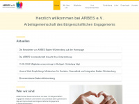 arbes-bw.de Webseite Vorschau