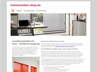 heimtextilien-shop.de Webseite Vorschau