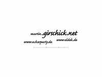 girschick.net Webseite Vorschau