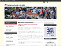 markt-eichendorf.de Webseite Vorschau