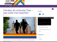 queerpassbayern.de Webseite Vorschau