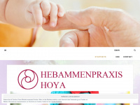 hebammenpraxis-hoya.de Webseite Vorschau