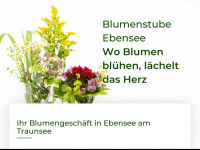 blumenstube-ebensee.at Webseite Vorschau