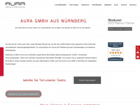 aura-gmbh.de Webseite Vorschau