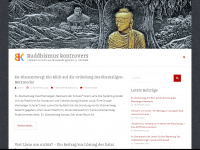 buddhismus-kontrovers.info Webseite Vorschau