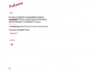pukama.fi Webseite Vorschau