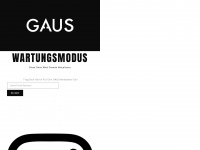 gaus-band.de Webseite Vorschau
