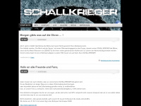 schallkrieger.wordpress.com Webseite Vorschau