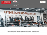 fitnesspark-puchheim.de Webseite Vorschau