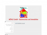 moehle-immobilien.jimdo.com Webseite Vorschau
