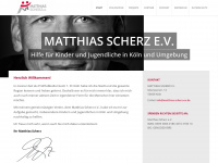 matthias-scherz-ev.de Webseite Vorschau