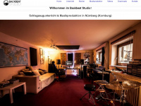 backbeat-studio.de Webseite Vorschau