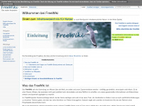 freewiki.eu Webseite Vorschau