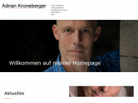 kroneberger.com Webseite Vorschau