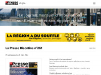 presse-bisontine.fr Webseite Vorschau