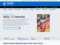 comic-couch.de Webseite Vorschau
