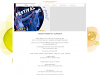 namastefestival.de Webseite Vorschau