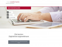 nexwebinare.ch Webseite Vorschau