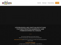 huepfburgen-freigericht.de Webseite Vorschau