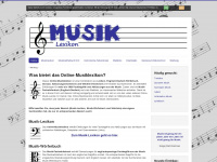 musiklexikon.info Webseite Vorschau