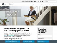 handicare-treppenlifte.ch Webseite Vorschau