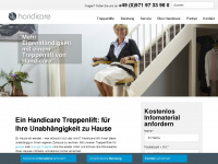 handicare-treppenlifte.at Webseite Vorschau