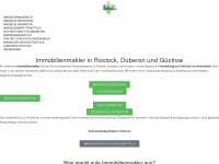 immobilien-rostock-mv.de Webseite Vorschau