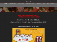 ckc-coswig.de Webseite Vorschau