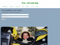 eva-hin-und-weg.de Webseite Vorschau