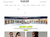 sailer.cc Webseite Vorschau