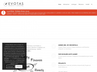 evotas.com Webseite Vorschau