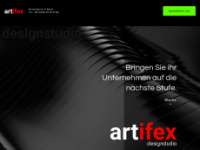 artifex-designstudio.com Webseite Vorschau