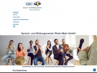 sbc-rheinmain.de Webseite Vorschau