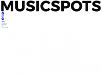 musicspots.de Webseite Vorschau