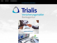 trialis.be Webseite Vorschau