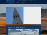 icelandgrouptravel.com Webseite Vorschau