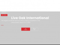 liveoakinternational.com Webseite Vorschau