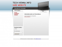tech-vienna.info Webseite Vorschau