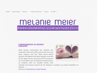 melanie-meier.de Webseite Vorschau