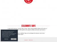 celebrate-safe.de Webseite Vorschau