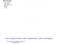it-freiberufler.ch Webseite Vorschau