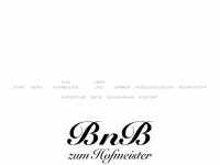 bnbzumhofmeister.ch Webseite Vorschau